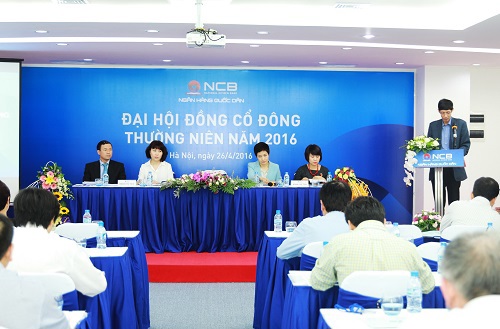 Đại hội đồng cổ đông NCB 2016 diễn ra thành công tốt đẹp