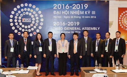 Ban thường vụ VBMA nhiệm kỳ III (2016 – 2019).