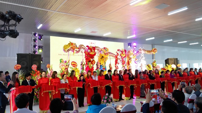 Lễ cắt băng khánh thành Nhà máy xử lý và chế biến trứng gia cầm công nghệ cao Ba Huân Hà Nội