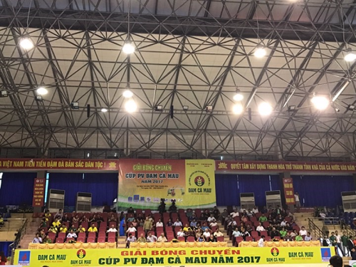 Giải bóng chuyển siêu Cup PV - Đạm Cà Mau diễn ra từ ngày 25/10 đến 29/10/2017