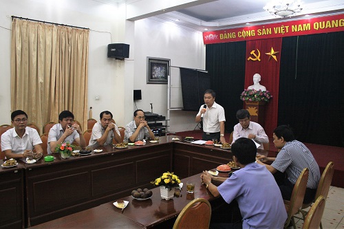 Ông Lương Hải Sinh – Tổng Giám đốc bày tỏ lòng biết ơn và tri ân sâu sắc tới các Anh hùng liệt sỹ, thương binh, bệnh binh và thân nhân các Anh hùng liệt syx