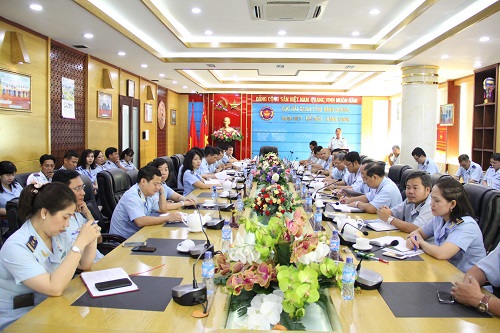 Hội nghị quán triệt triển khai nhiệm vụ những tháng cuối năm 2018 của Cục Hải quan tỉnh Bình Dương
