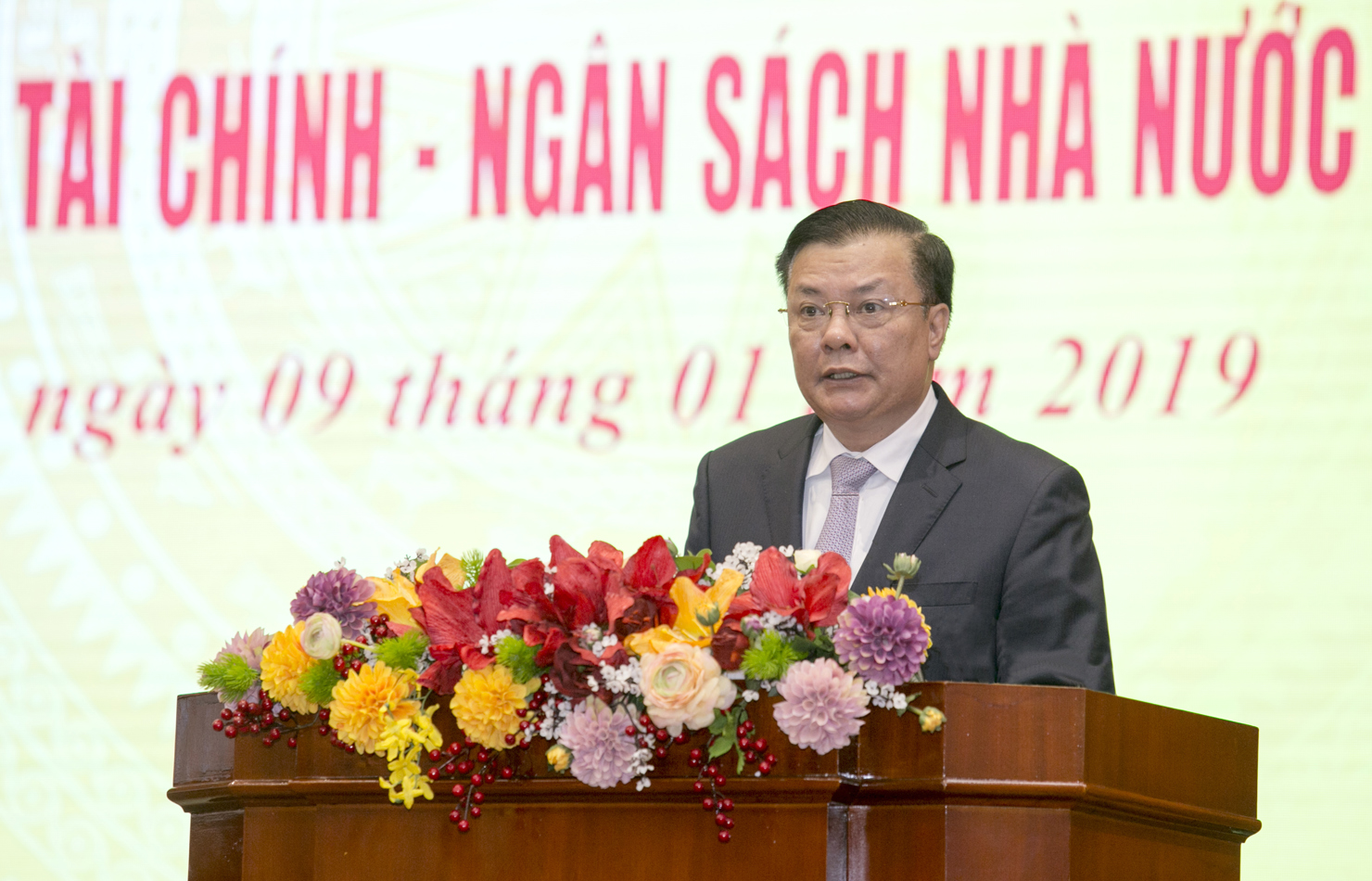 Bộ trưởng Bộ Tài chính Đinh Tiến Dũng.