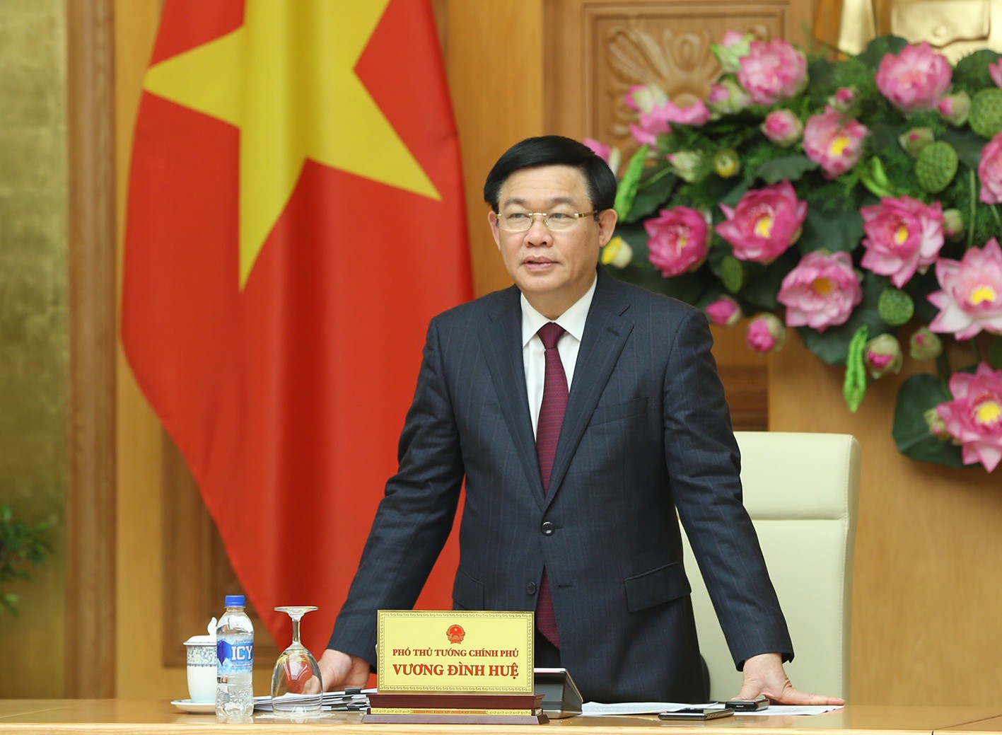Phó Thủ tướng Vương Đình Huệ.