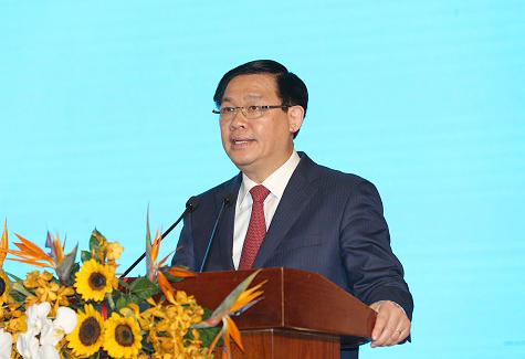 Phó Thủ tướng Vương Đình Huệ phát biểu tại Hội nghị.