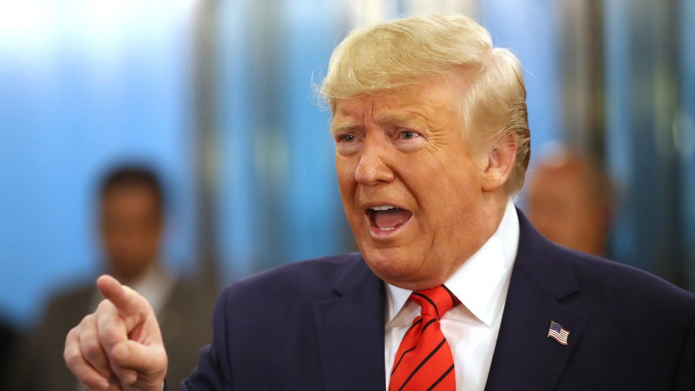Tổng thống Mỹ Donald Trump.