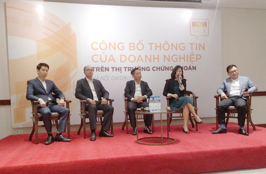 Các diễn giả tại buổi Tọa đàm.