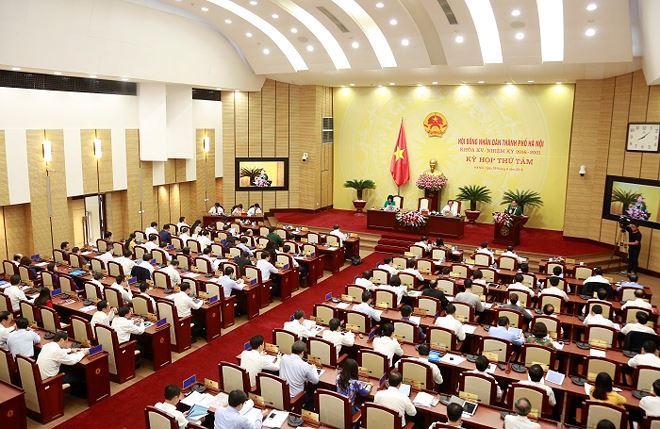 Kỳ họp thứ 8 Hội đồng Nhân dân TP. Hà Nội khóa XV.