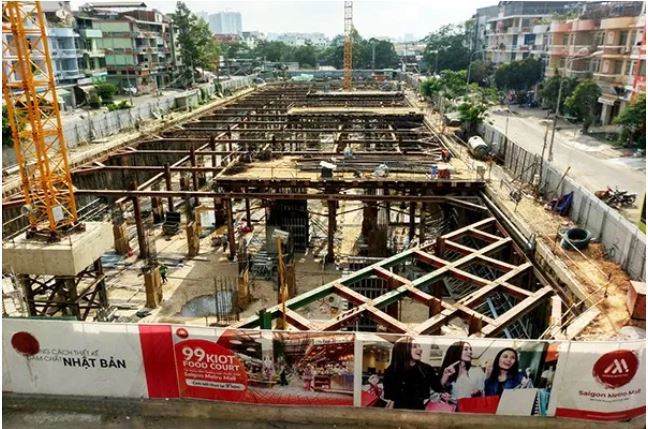 Sở Xây dựng cấp phép sai, dự án Saigon SkyView tạm ngưng thi công.