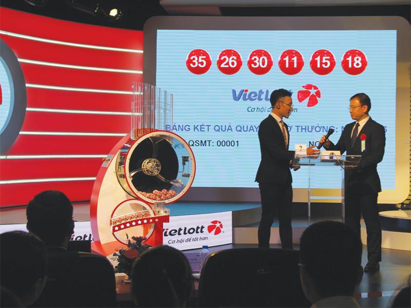Vietlott duy trì đà tăng trưởng trong năm 2020.