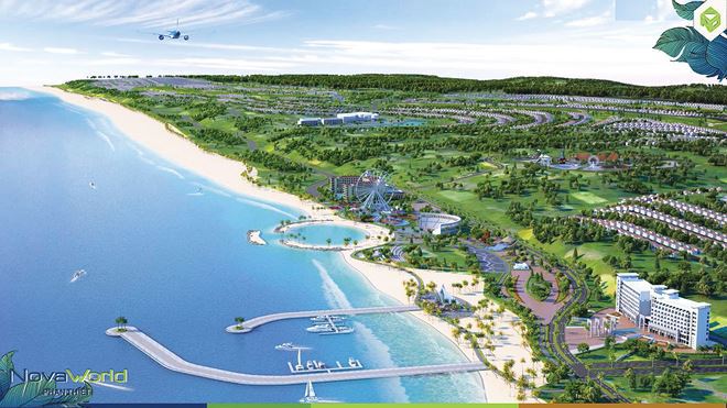 Khối cảnh Dự án Nova World Phan Thiết.