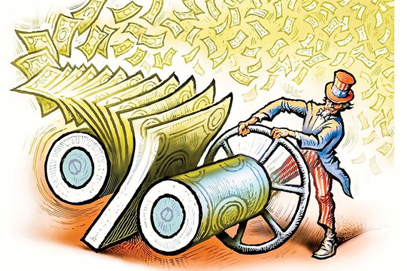 Khi Mỹ bơm tiền ra lưu thông không chỉ họ mà các quốc gia khác cũng sẽ tăng các khoản vay USD.