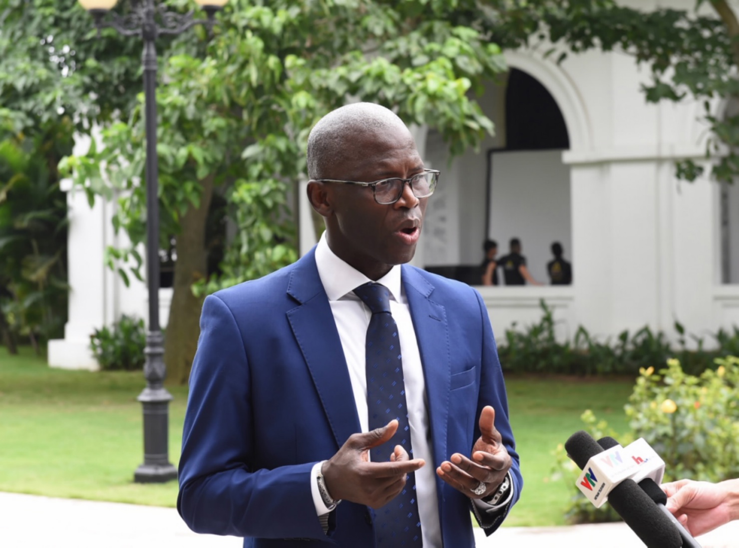 Ông Ousmane Dione – Giám đốc quốc gia của World Bank tại Việt Nam. Ảnh: Hữu Thọ