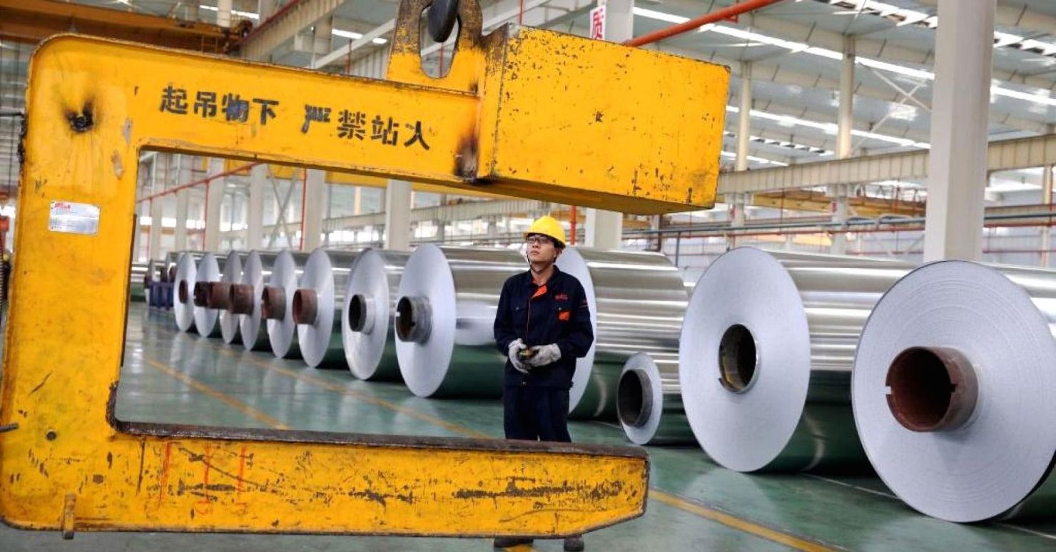 Sản phẩm lá nhôm của Trung Quốc.