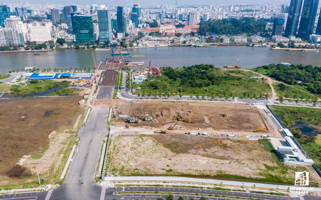 Đất "vàng" tại Thủ Thiêm.