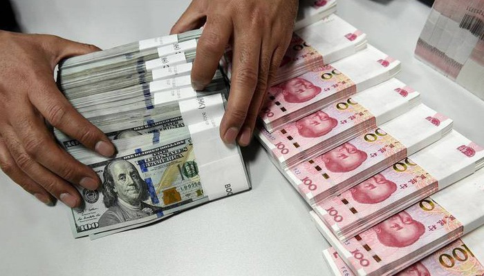 Giá USD giảm nhẹ và giá đồng Nhân dân tệ (CNY) biến động nhẹ.
