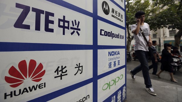 Huawei và ZTE thường xuyên bị chính phủ Mỹ đưa vào tầm ngắm. (Ảnh: Reuters)