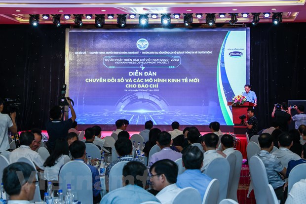 Diễn đàn Chuyển đổi số và các mô hình kinh tế mới cho báo chí.