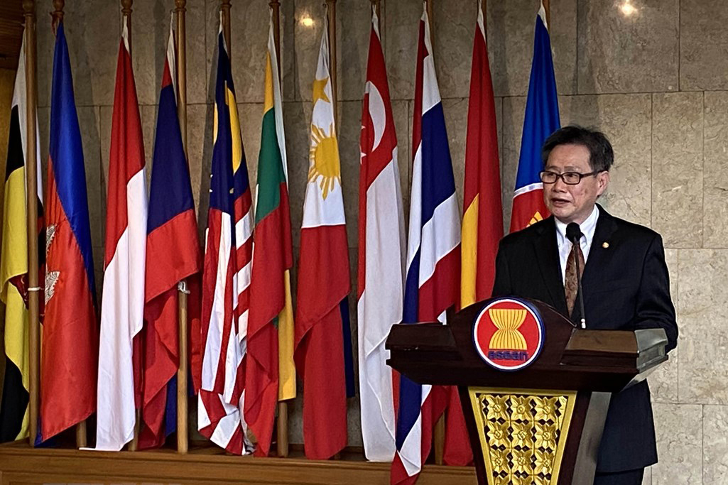 Tổng Thư ký ASEAN Lim Jock Hoi. (Ảnh: Hữu Chiến/TTXVN)
