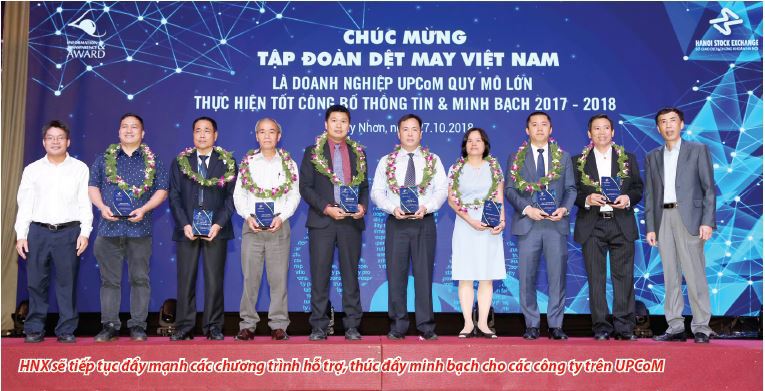 HNX sẽ tiếp tục đẩy mạnh các chương trình hỗ trợ, thúc đẩy minh bạch cho các công ty trên UPCoM.