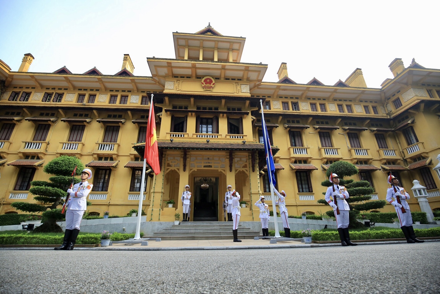 Lễ Thượng cờ ASEAN tại Hà Nội,