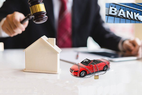 Ngân hàng dồn dập rao bán từ sắt thép đến ô tô để thu nợ.