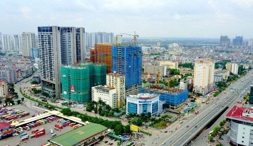 Ảnh hưởng bởi Covid-19, vốn ngoại vào bất động sản sụt giảm mạnh.