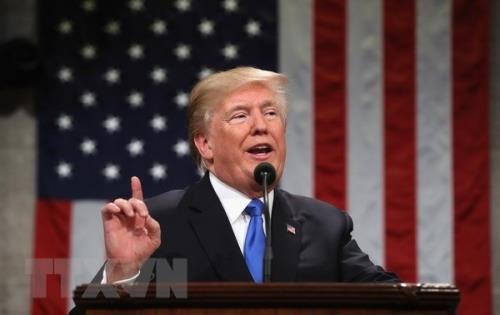 Tổng thống Mỹ Donald Trump. Ảnh: UPI/Yonhap/TTXVN