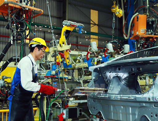 Năm 2020, GDP khu vực châu Á đang phát triển âm 0,7%.