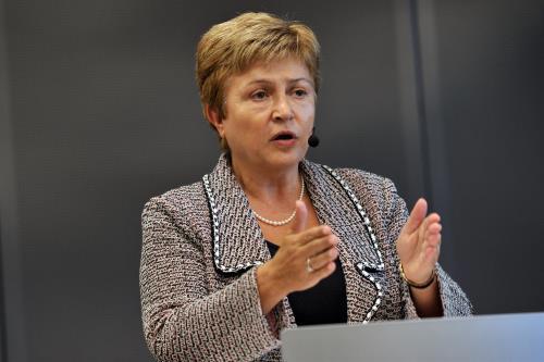 Bà Kristalina Georgieva, tân Tổng Giám đốc của IMF. Ảnh: The Sofia Globe