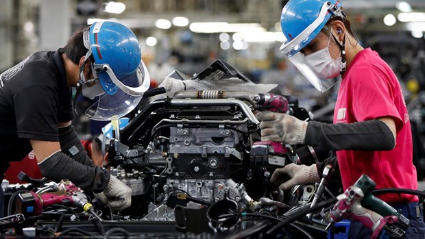Ngành công nghiệp ôtô Nhật Bản chịu tác động nặng nề do COVID-19. (Ảnh: Reuters)