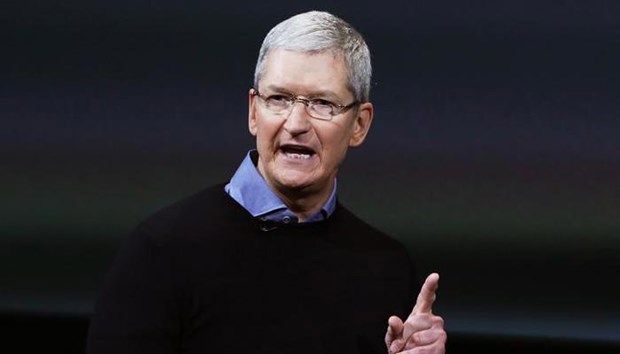 Giám đốc điều hành của Apple Tim Cook. (Nguồn: AFP)