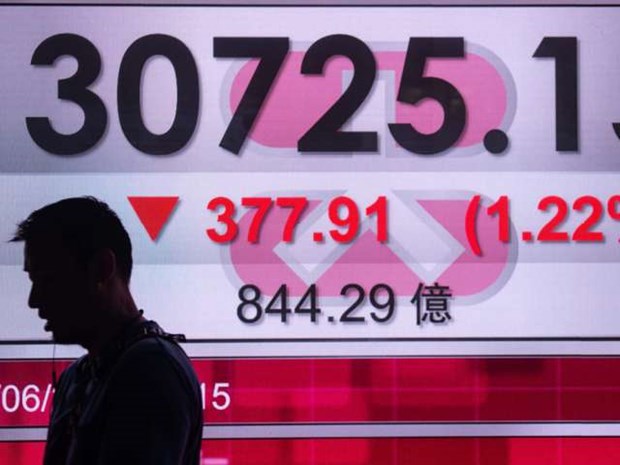 Bảng chỉ số Hang Seng. (Nguồn: AFP/Getty Images)