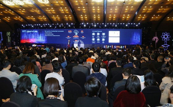 Phiên khai mạc FPT Techday 2019 diễn ra sáng 21/11 tại Hà Nội.