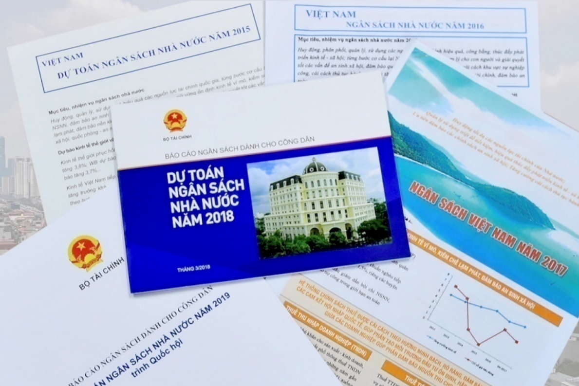Báo cáo ngân sách được thiết kế dưới dạng tài liệu “bỏ túi”.