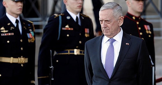 Bộ trưởng Quốc phòng Mỹ James Mattis