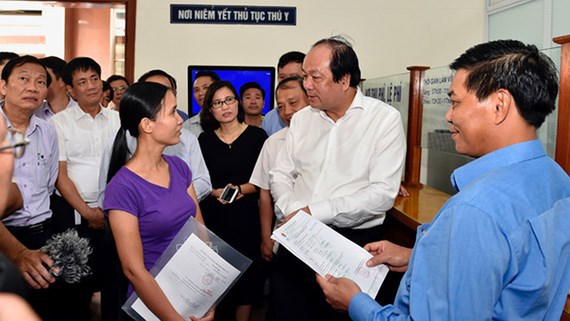 Ông Mai Tiến Dũng, Bộ trưởng, Chủ nhiệm Văn phòng Chính phủ, Tổ trưởng Tổ công tác của Thủ tướng Chính phủ.