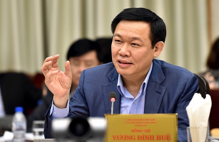 Phó Thủ tướng Vương Đình Huệ - đại biểu Quốc hội đoàn Hà Tĩnh.