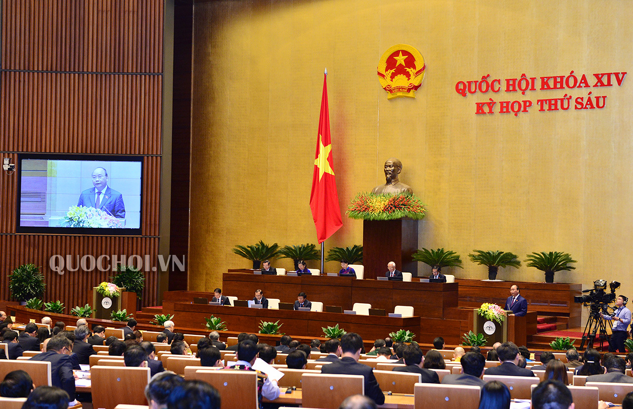 Quang cảnh phiên họp Quốc hội