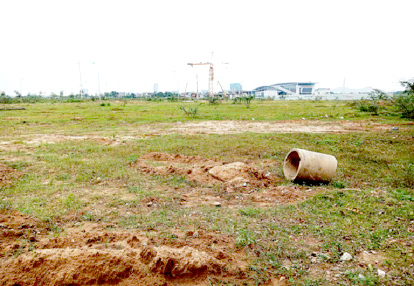 Khu đất “vàng” được đấu giá.