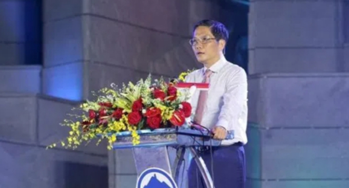 Ủy viên Bộ Chính trị, Trưởng Ban Kinh tế Trung ương Trần Tuấn Anh phát biểu chỉ đạo buổi lễ.