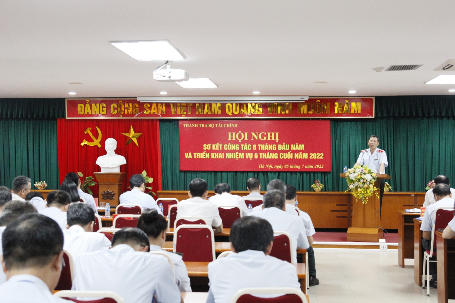 Toàn cảnh Hội nghị sơ kết. Ảnh: Gia Hân