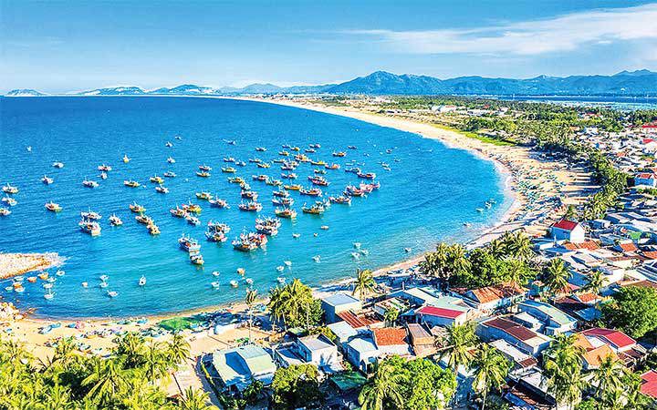 Bến cá Xuân Hải, xã Xuân Hải, thị xã Sông Cầu, Phú Yên.