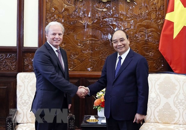 Chủ tịch nước Nguyễn Xuân Phúc đề nghị Ngân hàng Thế giới tiếp tục hỗ trợ Việt Nam xây dựng Báo cáo Việt Nam 2045.