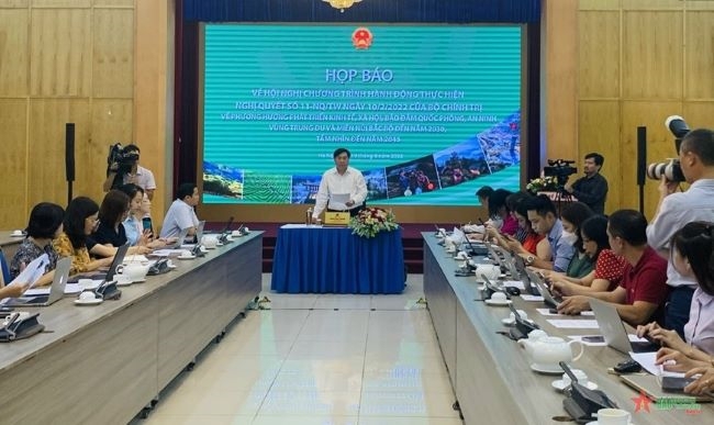  Họp báo diễn ra tại trụ sở Bộ KH&ĐT, Hà Nội. Ảnh: MPI
