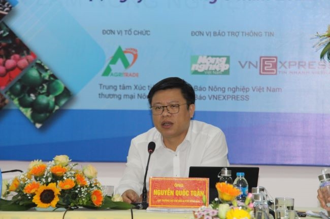  Ông Nguyễn Quốc Toản, Cục trưởng Cục Chế biến và Phát triển thị trường nông sản kết luận Diễn đàn.