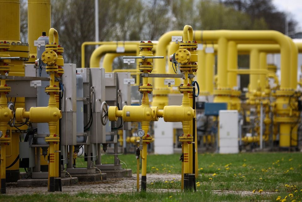 Trạm nén khí Gaz-System ở Rembelszczyzna, ngoại ô Warsaw, Ba Lan. Ảnh: Kacper Pempel