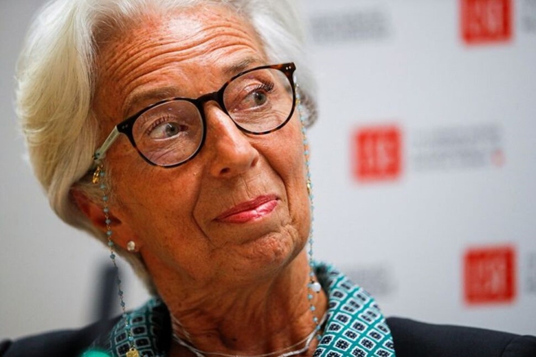 Chủ tịch ECB Christine Lagarde. Ảnh: Reuters