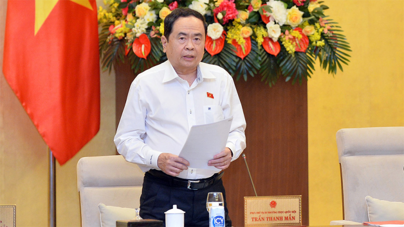 Phó Chủ tịch Thường trực Quốc hội Trần Thanh Mẫn.