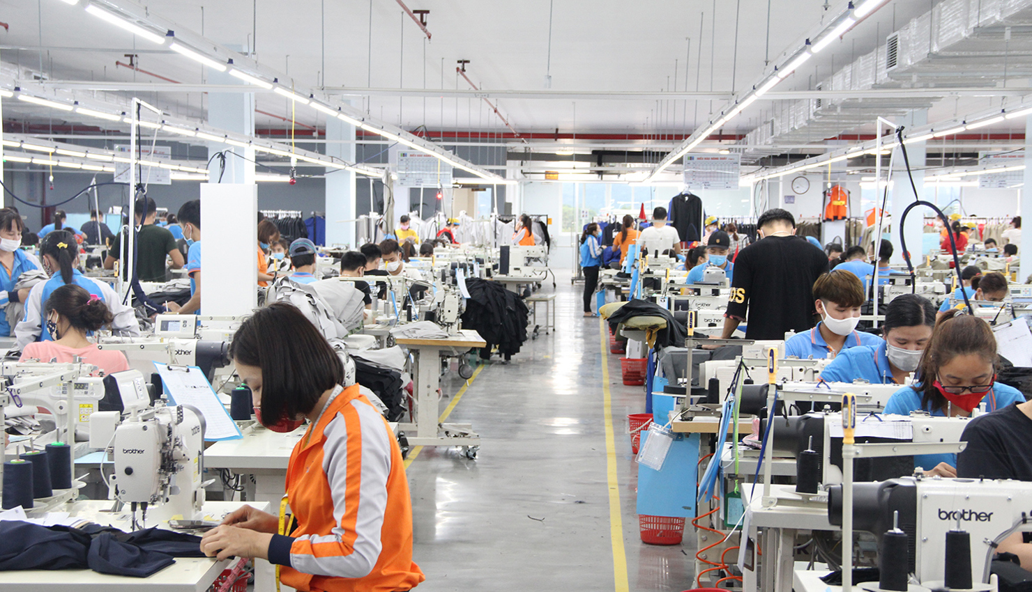 May mặc là một trong các ngành nghề dự kiến đầu tư vào cụm công nghiệp Đông Sơn.